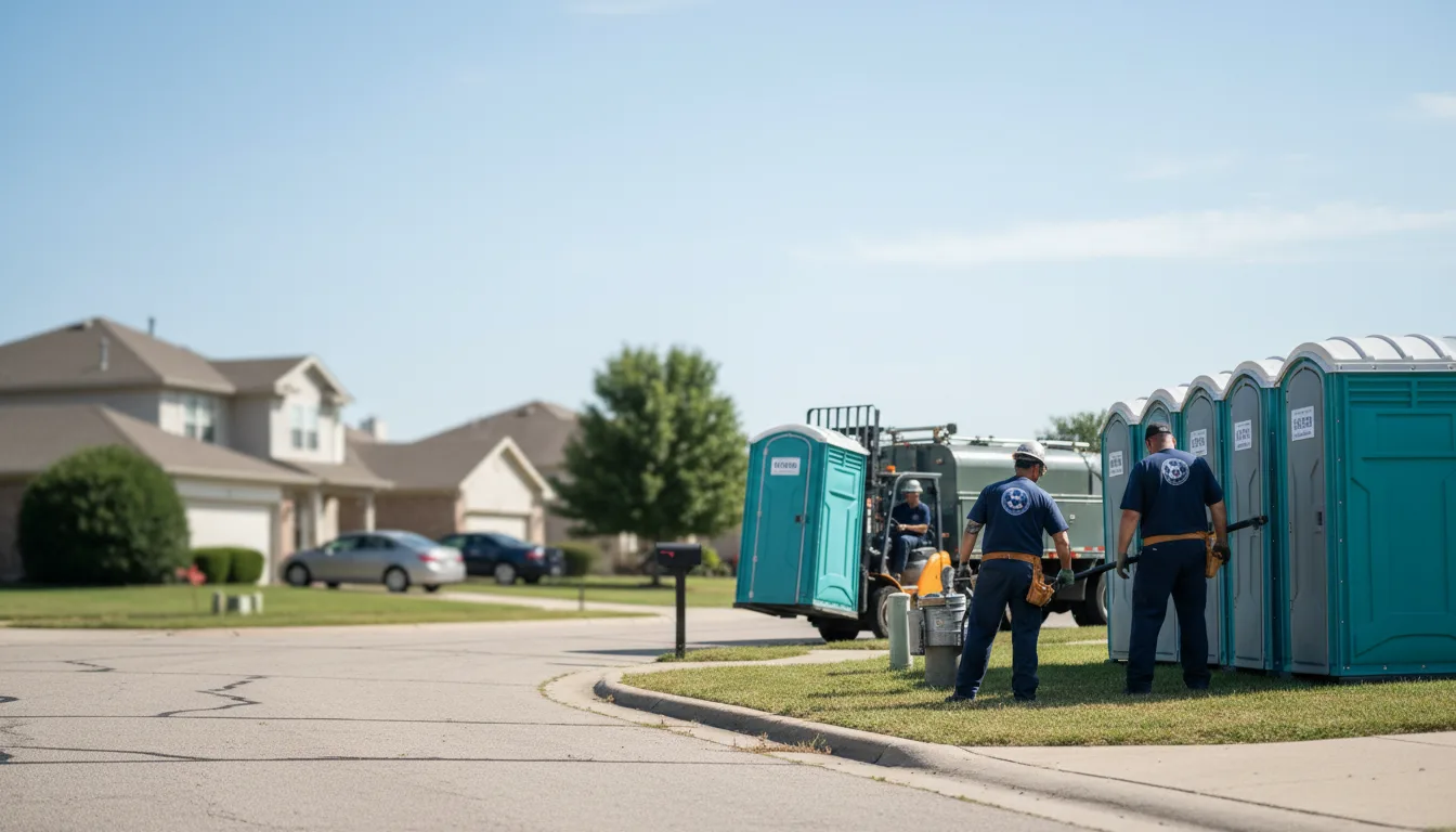 Porta Potty Rental in Bennington, OK near me